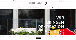 Desktop Screenshot of lore-lager.at